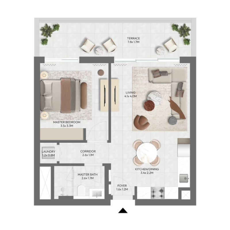 1 bedroom in Golf Point