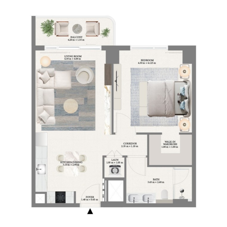 1 bedroom in Porto View