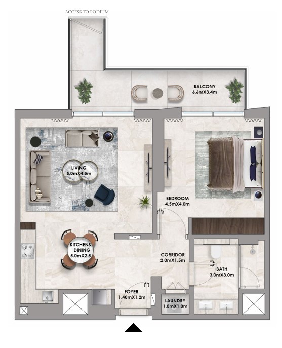 1 bedroom in Address Residences Dubai Hills Estate