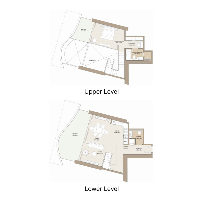 1 bedroom in Laguna Residence