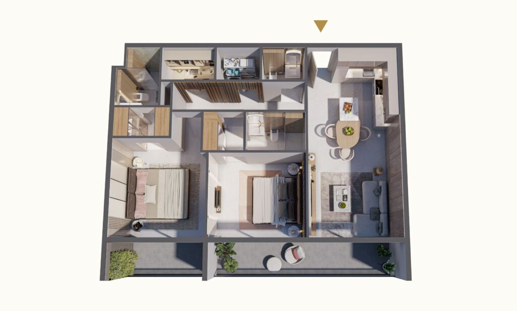 2 bedrooms in Blossom 76