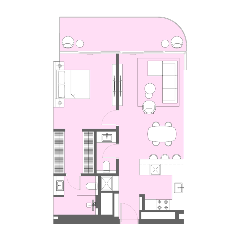 1 bedroom in LIV Maritime