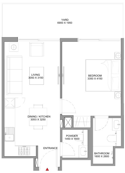 1 bedroom in Florine Beach Residences