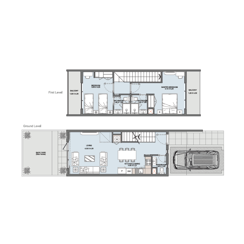 2 bedrooms in Reportage Village