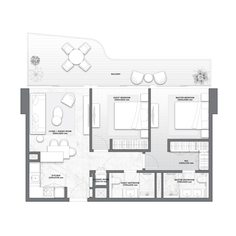 2 bedrooms in The Astera by Aston Martin