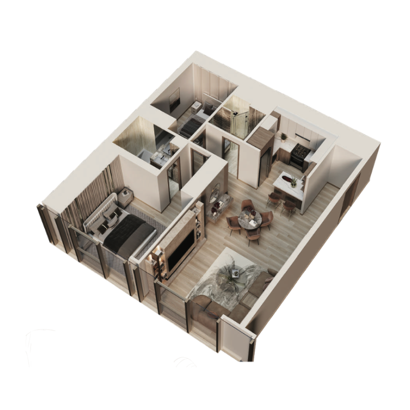 2 bedrooms in Me Do Re 2
