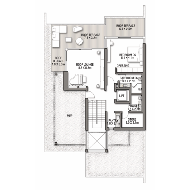 6 bedrooms in The Beach Villas