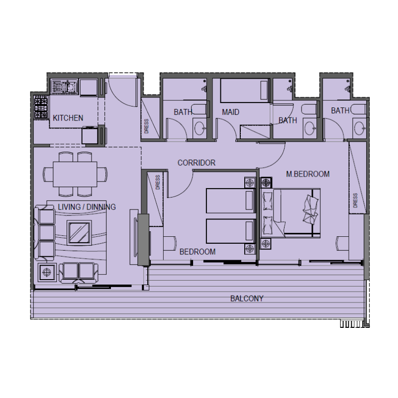 2 bedrooms in Celia Heights
