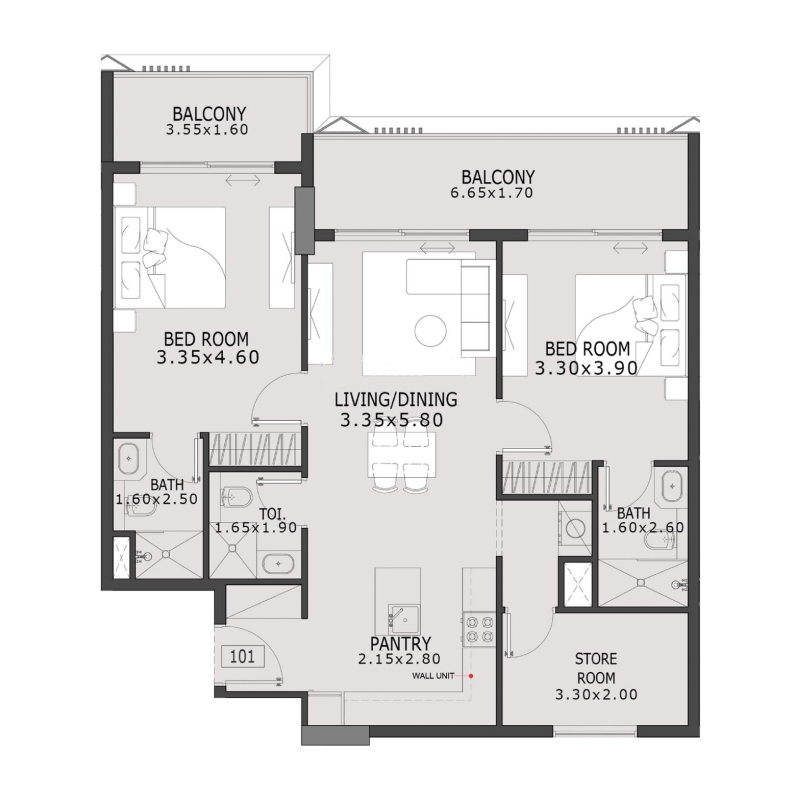 2 bedrooms in Coventry 66