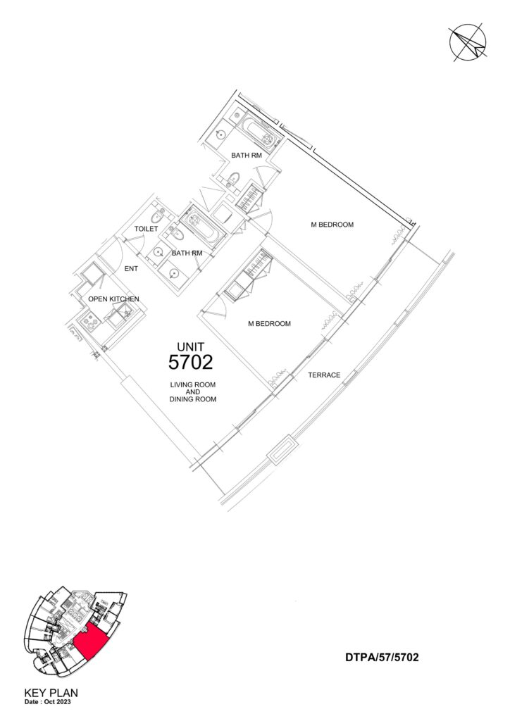 2 bedrooms in Damac Towers by Paramount