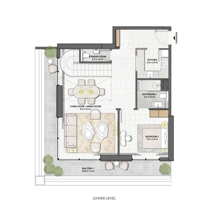 3 bedrooms в Saria