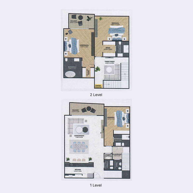 3 bedrooms in Treppan Living
