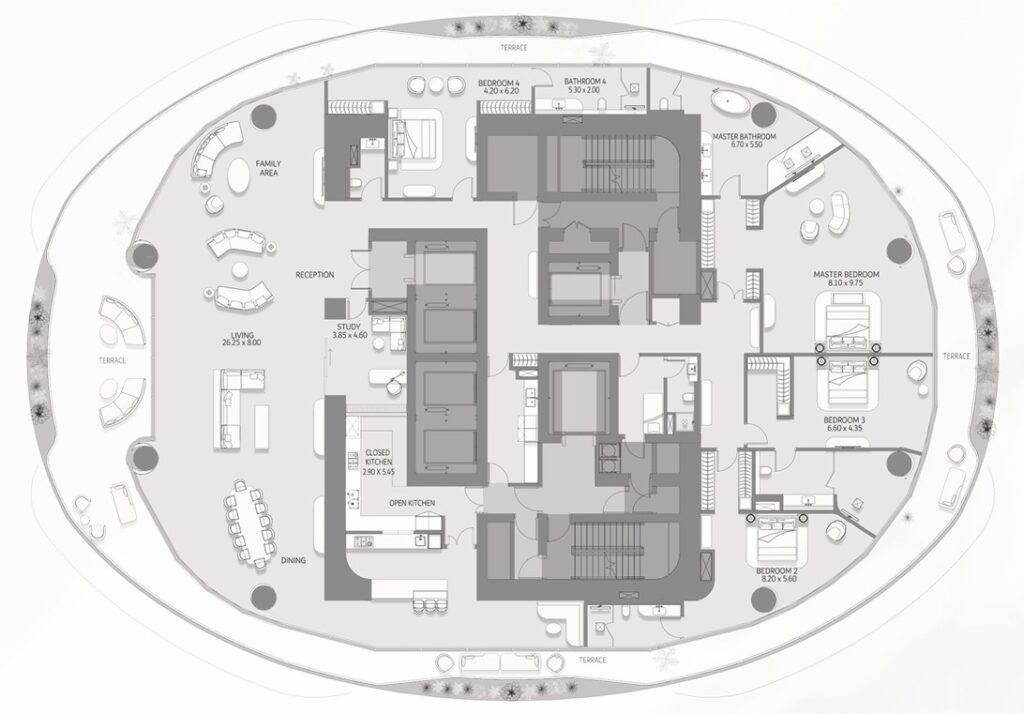 4 bedrooms in Como Residences