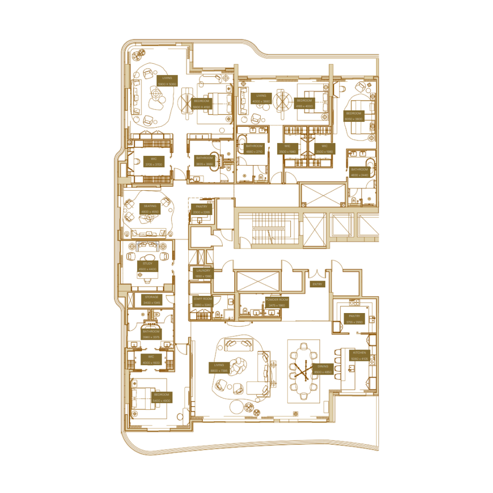 4 bedrooms in Sofitel Residences