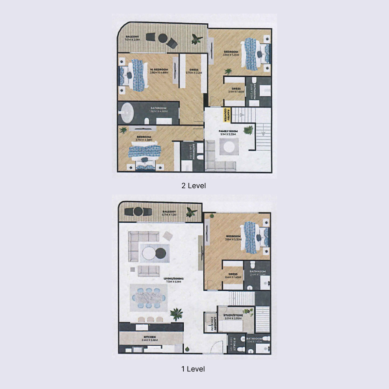4 bedrooms in Treppan Living