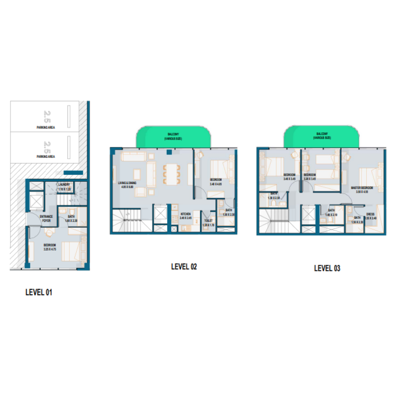 5 bedrooms in Reportage Tower