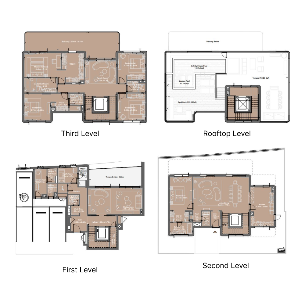 5 bedrooms in Takaya by Union Properties