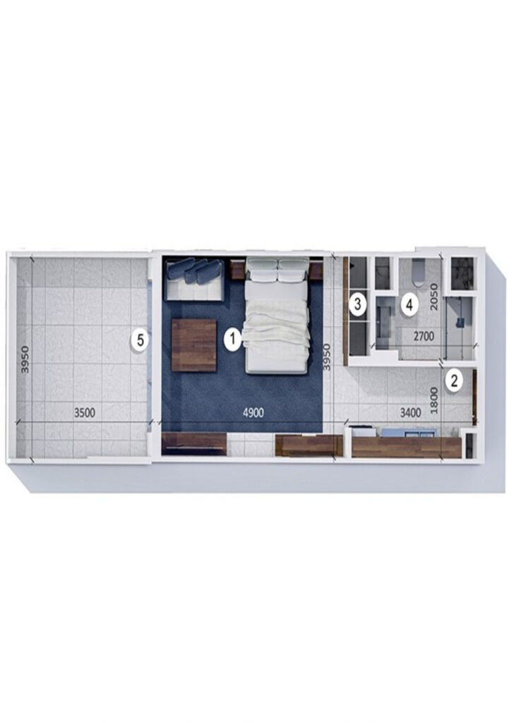 Studio in Q Gardens Loft 2