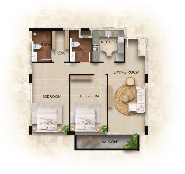 2 bedrooms in Silver Park