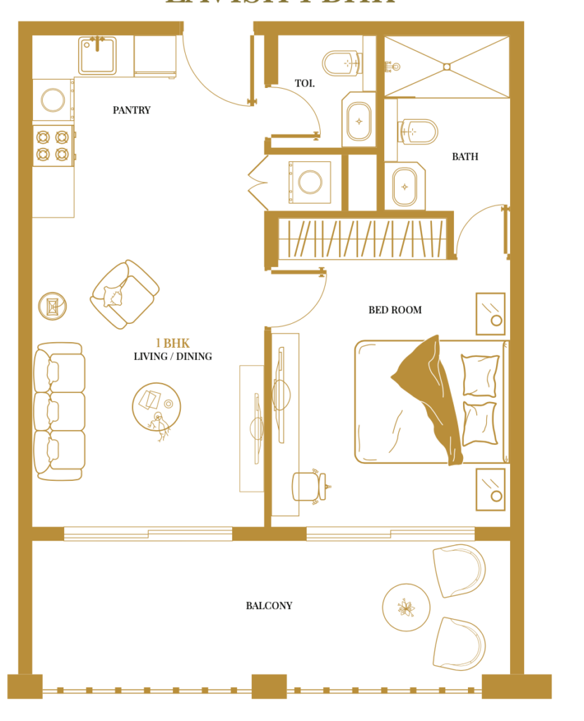 1 bedroom in Dolce Vita