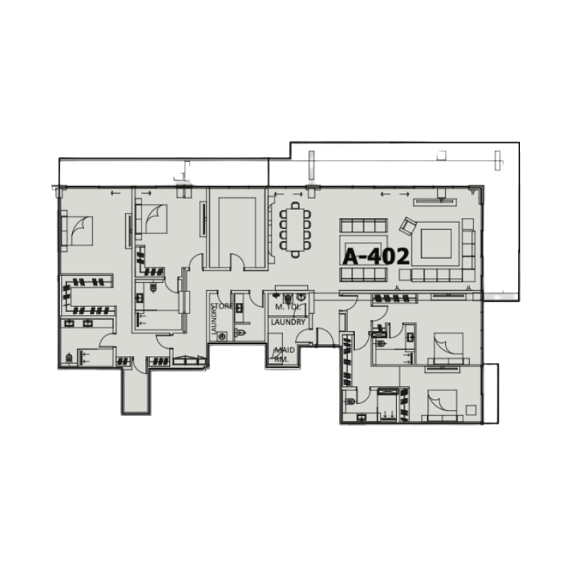 4 bedrooms in The 100