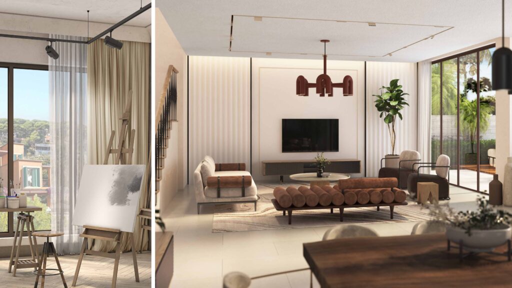 4 bedrooms in Damac Lagoons Monte Carlo