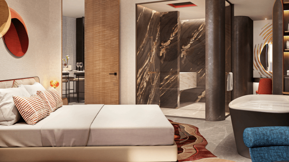 2 bedrooms in The Unexpected Al Marjan Island Hotel & Residences