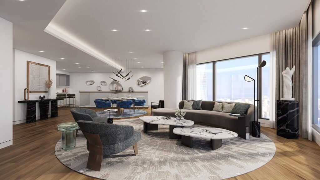 2 bedrooms in SO/ Uptown Residences