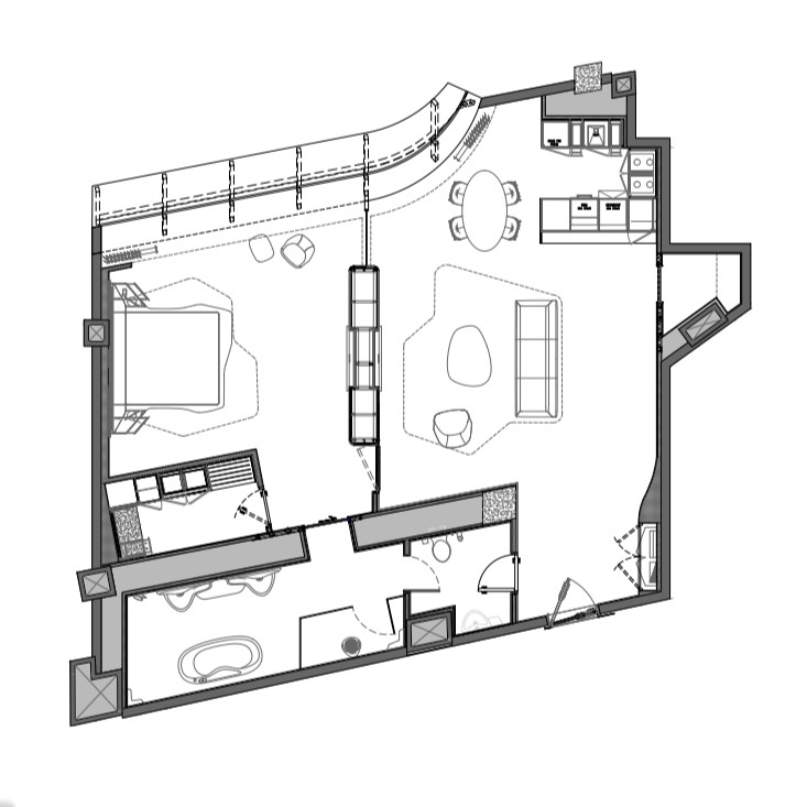 1 bedroom in Opus