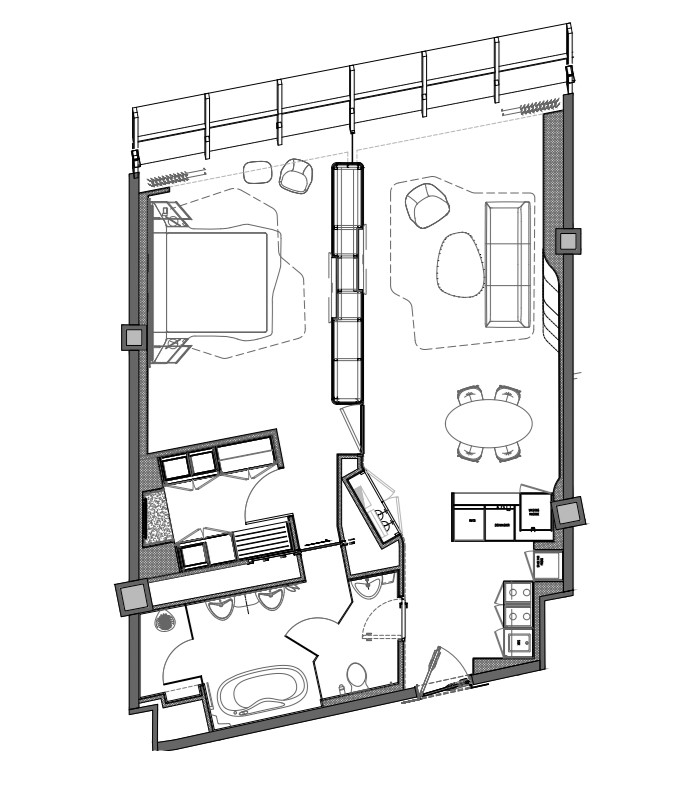 1 bedroom in Opus