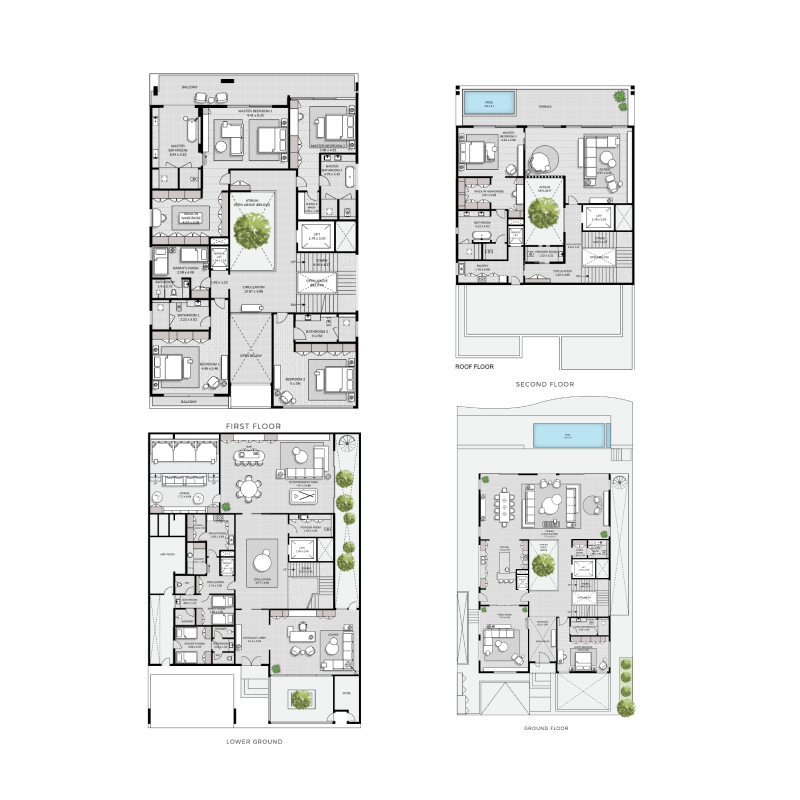 6 bedrooms in Signature Mansions