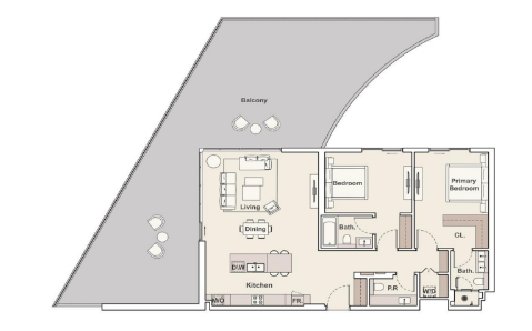 2 bedrooms in Art Bay