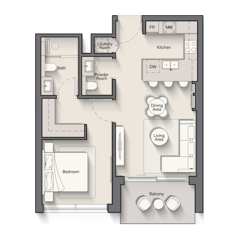 1 bedroom в Playa Del Sol