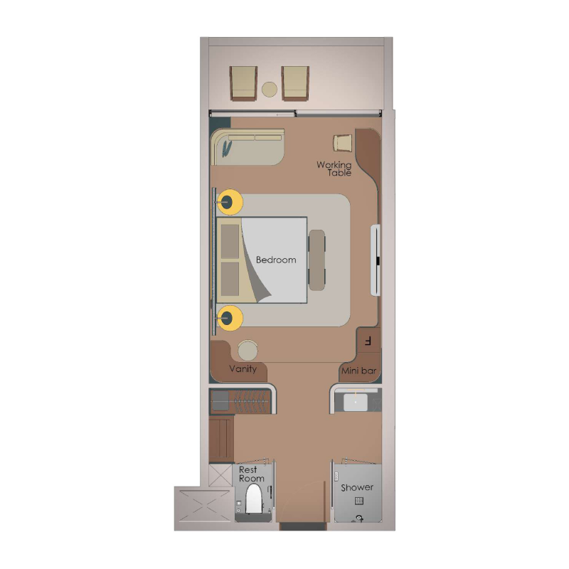 Studio in Hotel London