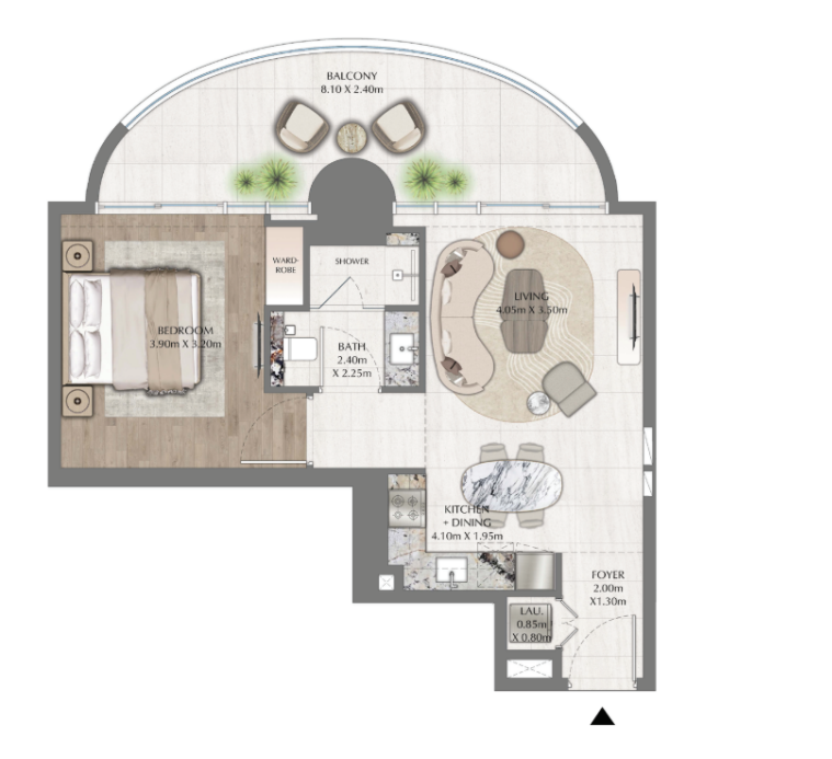 1 bedroom in One Residence by Ginco Properties
