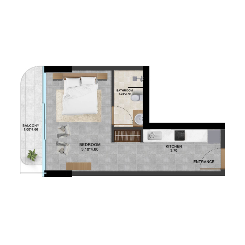 Studio in Alta by Meteora