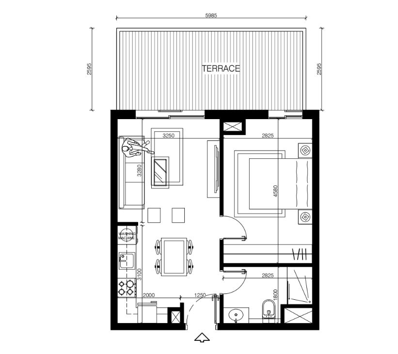 1 bedroom in Al Raha Lofts I