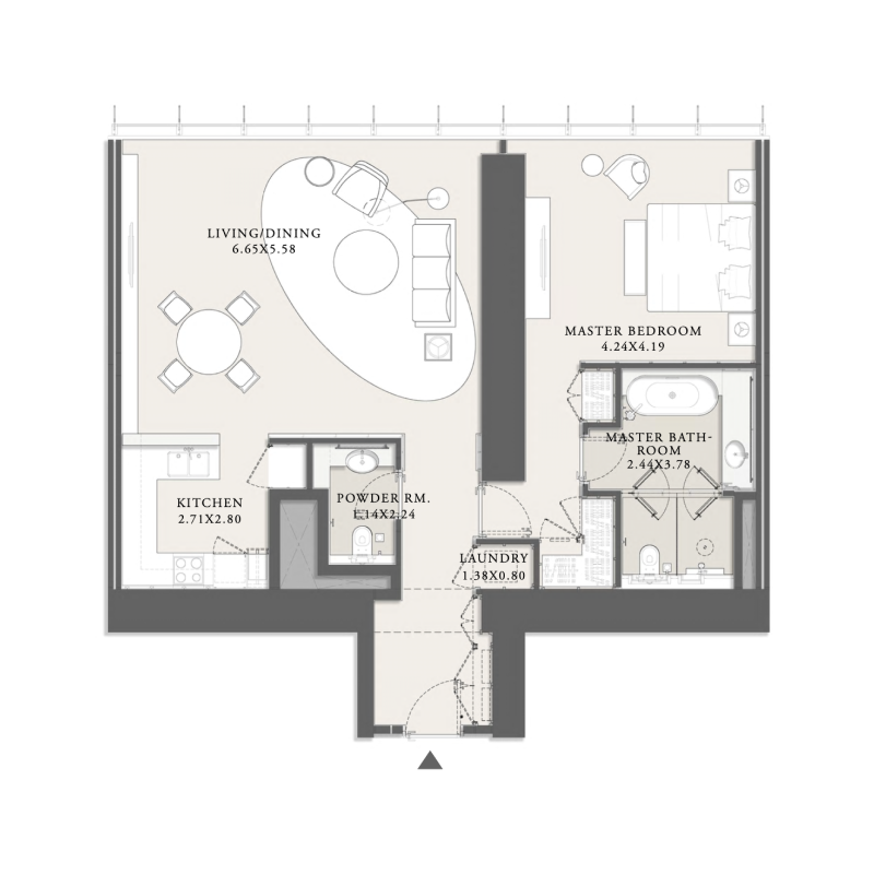 1 bedroom in One Za’abeel