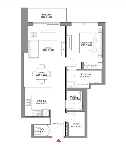 2 bedrooms in 330 Riverside Crescent