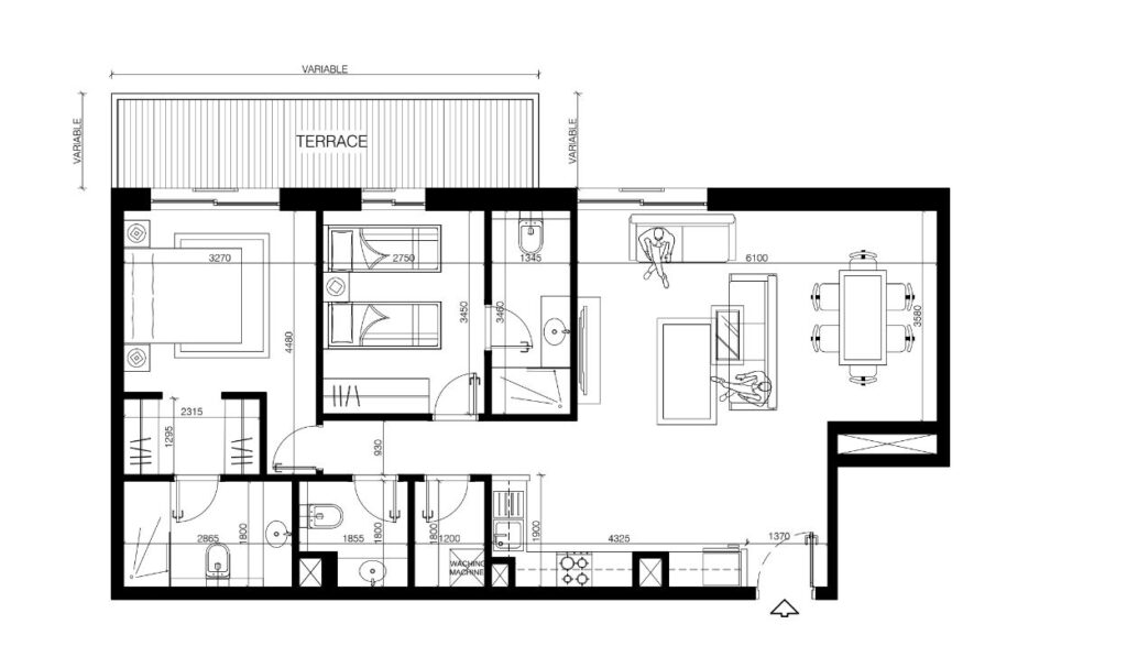 2 bedrooms in Al Raha Lofts I