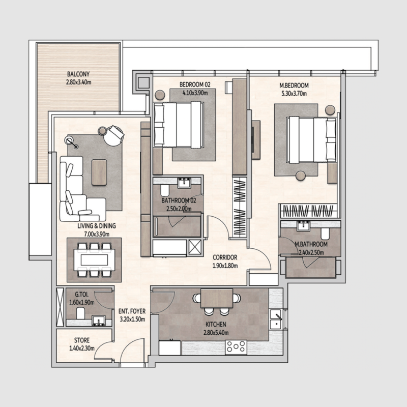 2 bedrooms in Vista Del Mar