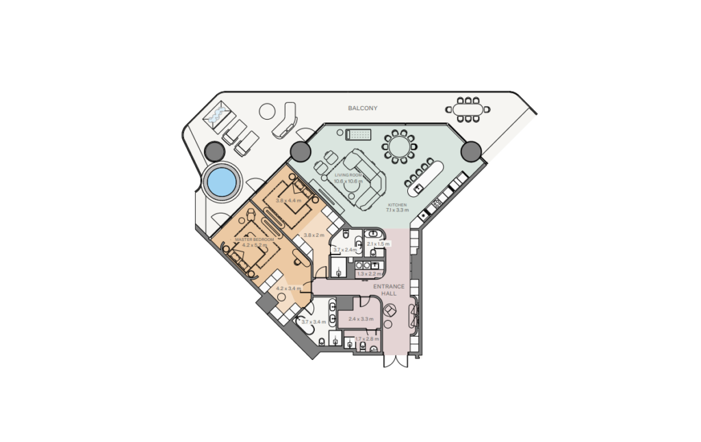 2 bedrooms in Eywa