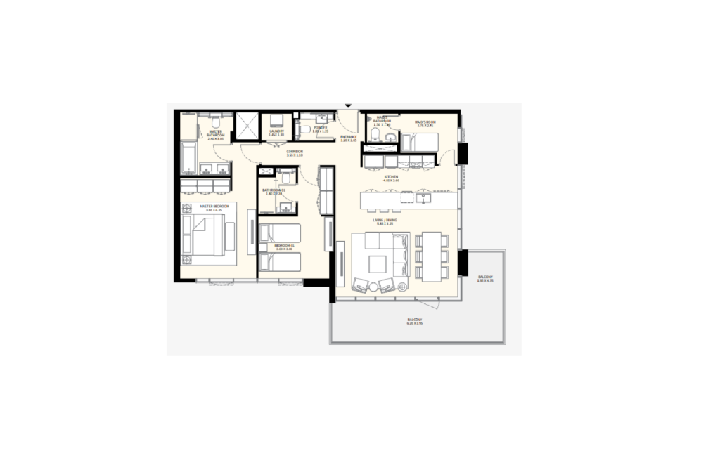 2 bedrooms in NAYA
