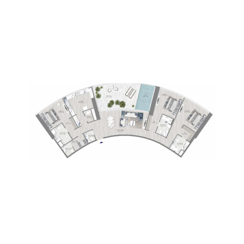 3 bedrooms in Harbour Lights