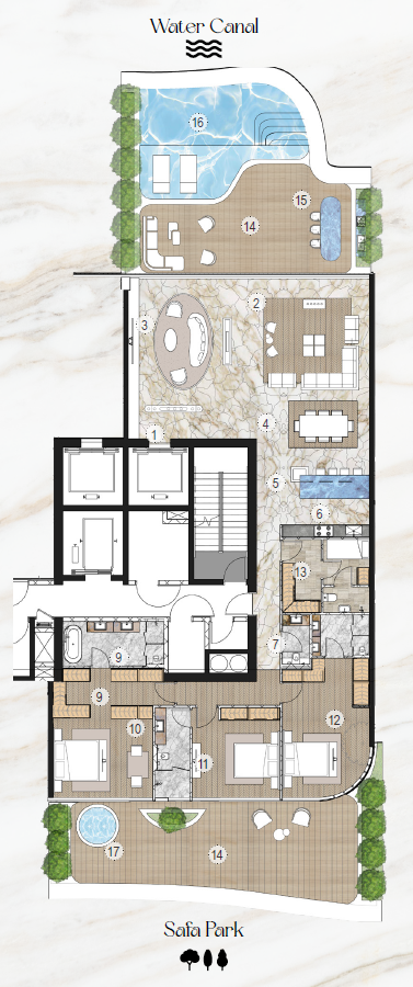 3 bedrooms in Casa Canal