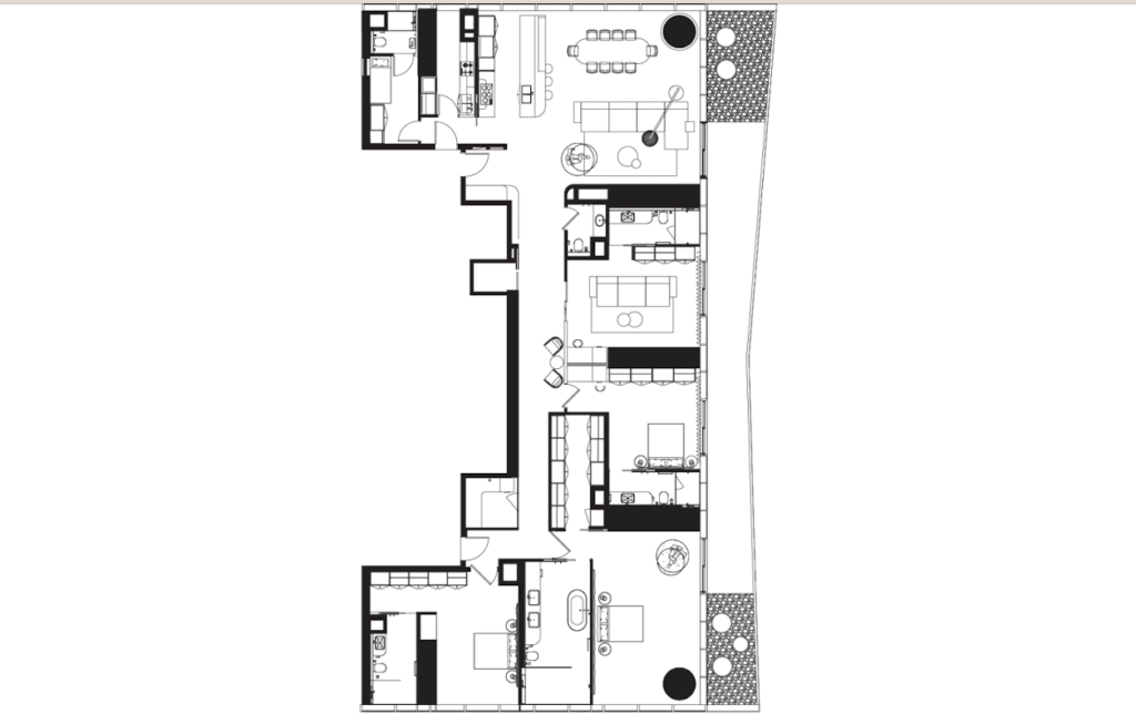 4 bedrooms in Mr. C Residences Downtown