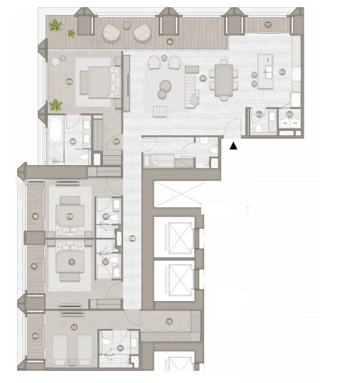 4 bedrooms in Rixos
