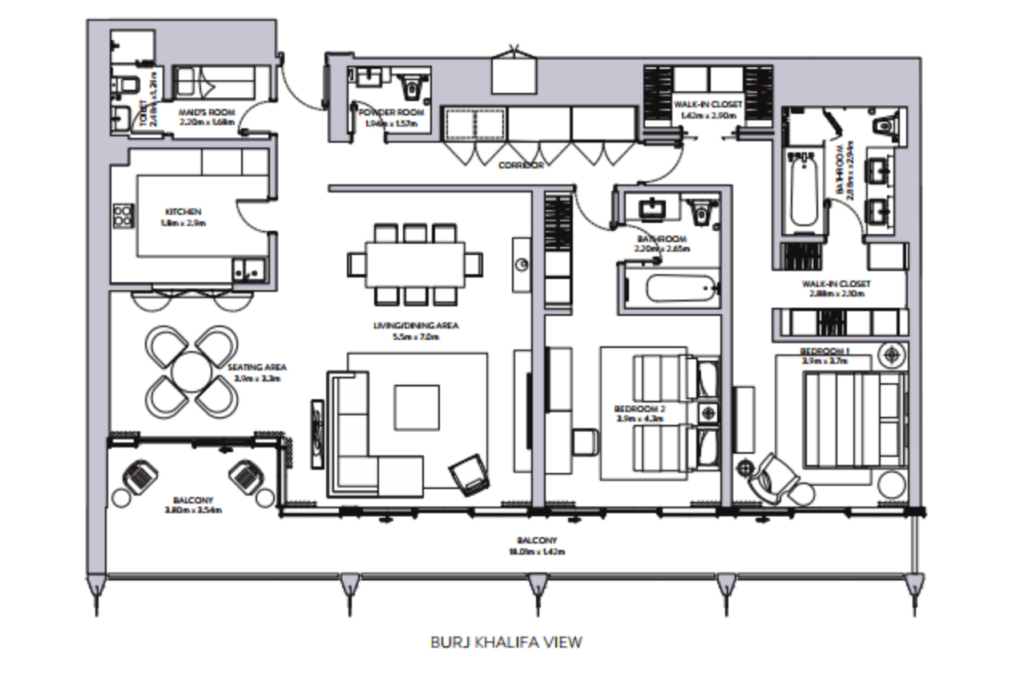 2 bedrooms in The Sterling