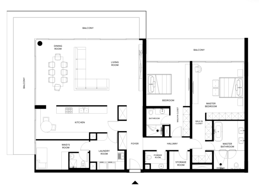 2 bedrooms in The Ritz Carlton