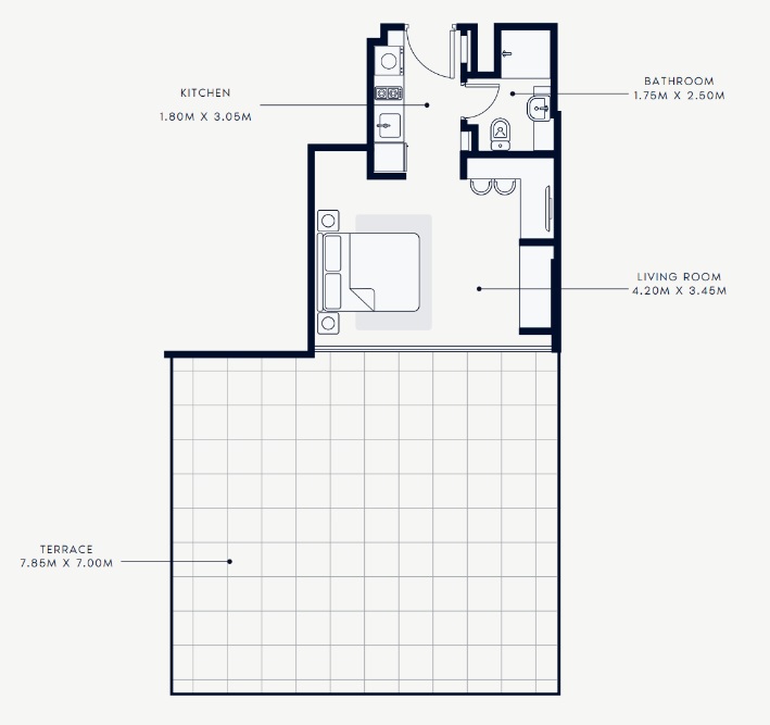 Studio in Riviera 11